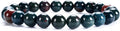 Cherry Tree Collection Gemstone Beaded Stretch Bracelet 8mm Round Beads 7"