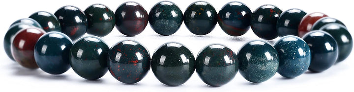 Cherry Tree Collection Gemstone Beaded Stretch Bracelet 8mm Round Beads 7"